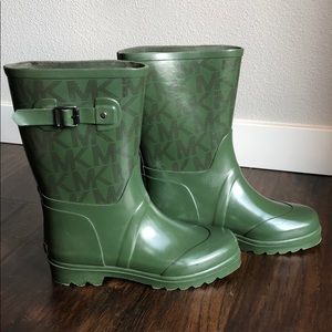 Michael Kors Women’s Olive Green Rain Boots